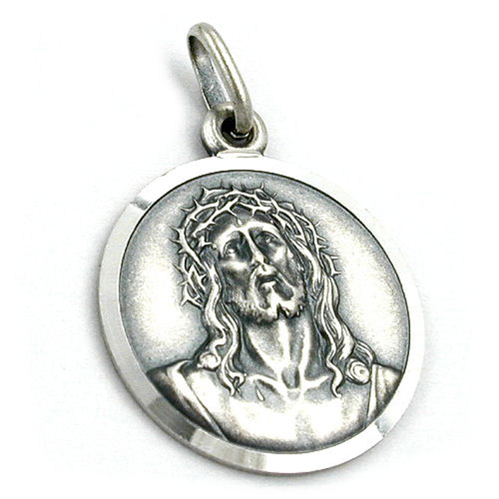 Anhänger, Jesus Dornenkrone, Silber 925