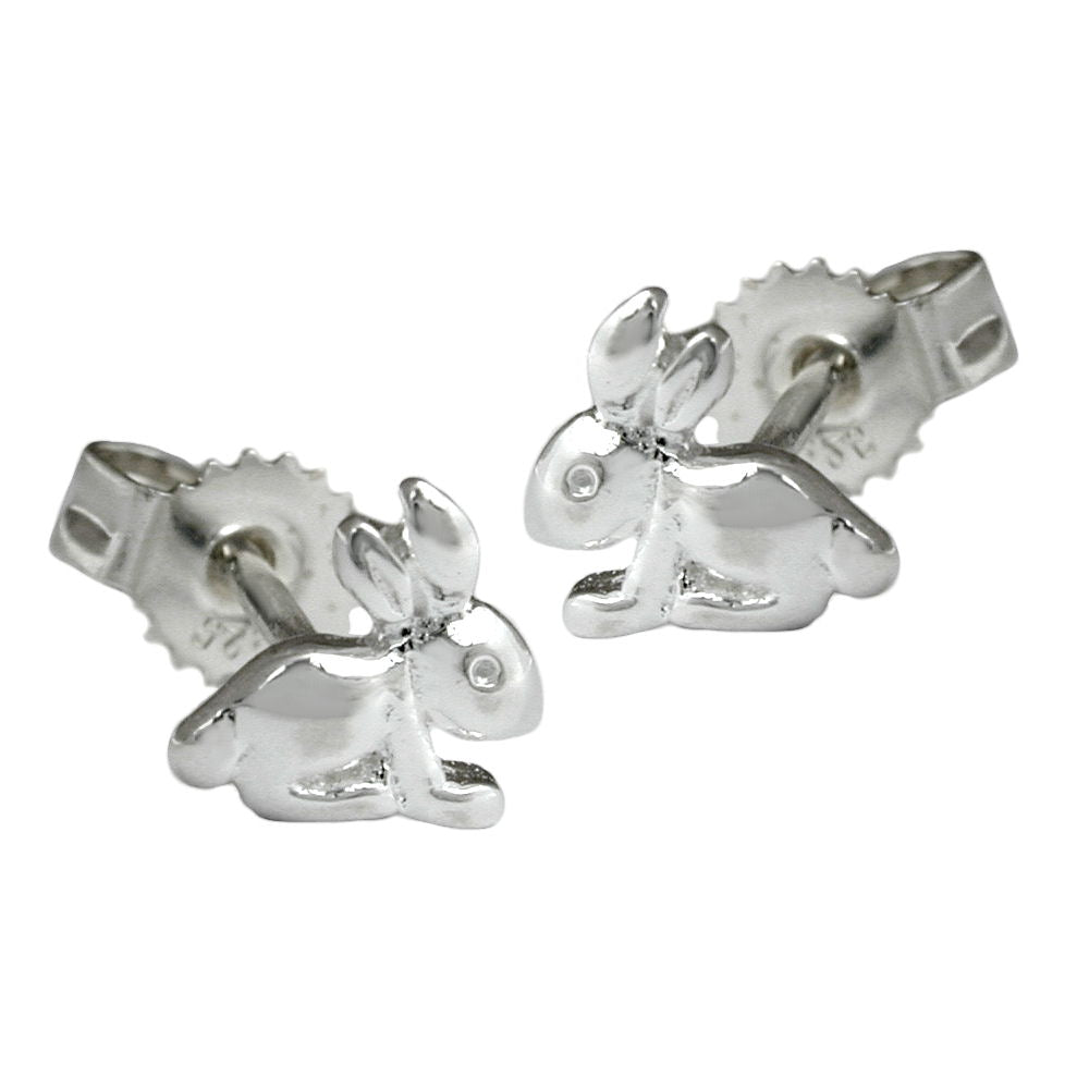 Stecker, kleiner Hase, Silber 925