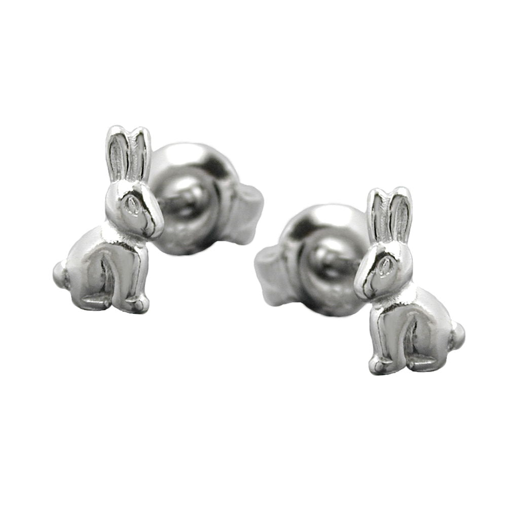 Stecker, kleiner Hase, Silber 925