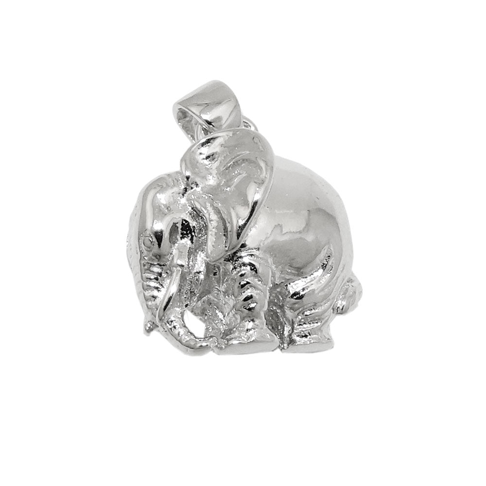 Anhänger verschiedene Größen Elefant massiv rhodiniert Silber 925